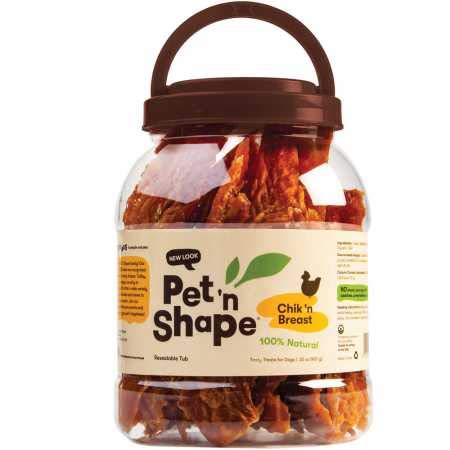 Pet 'n Shape Chik 'n Breast Jerky Dog Treats - 2 Pound