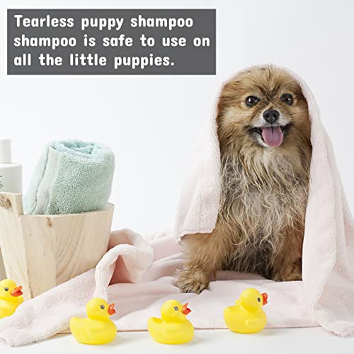 Pet Silk Tearless Puppy Shampoo 16oz, Specially Formulated Tear Free Shampoo for Sensitve Skin & Coat, Effective & Gentle, Fragrance & Dye Free for The at-Home Groomers!