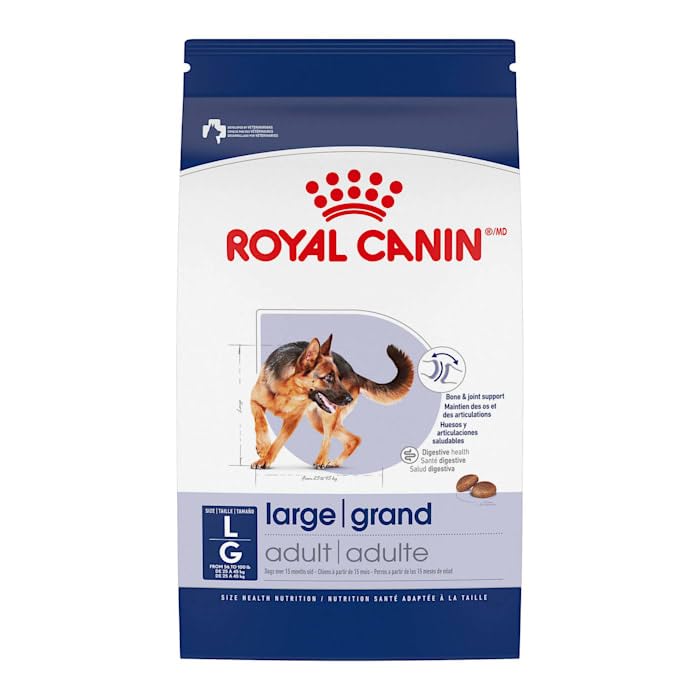 Royal Canin Size Health Nutrition Large Adult Dry Dog Food, 40 lb Bag