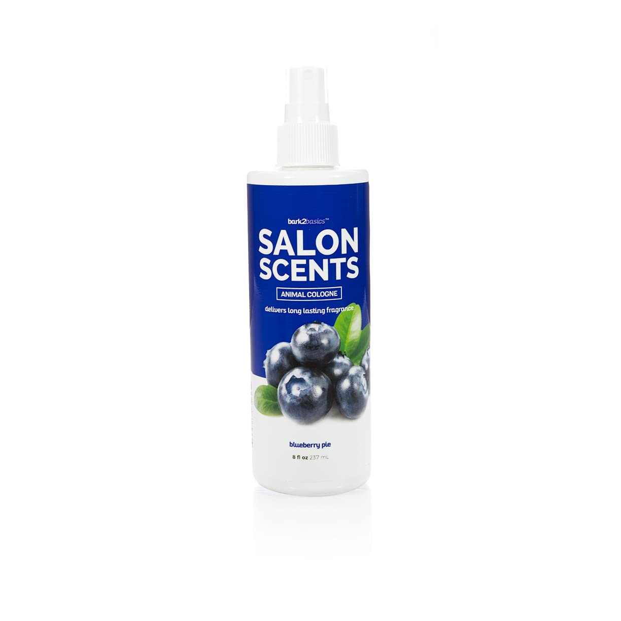 Bark2Basics Blueberry Bundle 16 oz - Shampoo, Facial Scrub, D-Mat Conditioner, and Pet Perfume Spray - Made in The USA, Natural Ingredients, Deodorizing, Professional Grade