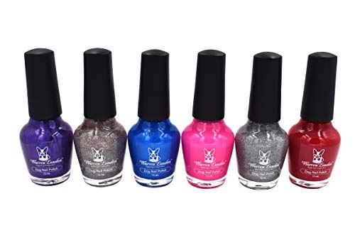 Warren London - Dog Nail Polish in A Bottle - for Premium Coverage and Color - All 6 Colors