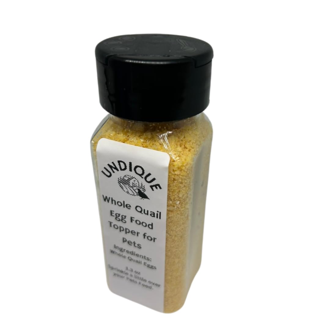 Undique Quailicious Boost Pet Food Enhancer - Healthy Dog Food Topper with Whole Quail Eggs - Pet Health Supplements for Energy, Immune Function, Shiny Coat & Skin - Omega-3 & Omega-6 Rich