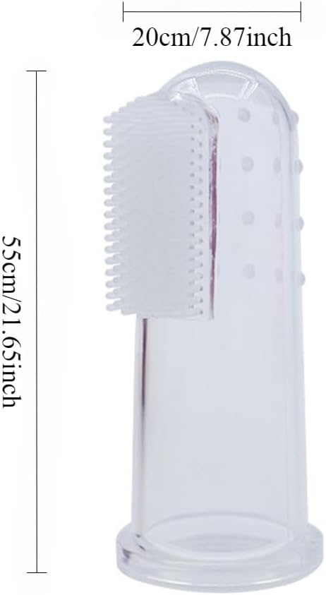 Auaoalay 10 Pack Dog Tooth Brushing Kit, Small Dog Toothbrush Cat Toothbrush, Finger Toothbrush for Dogs, Puppy Toothbrush for Dog Teeth Cleaning & Dental Care, Pet Toothbrush for Dogs Small Breed