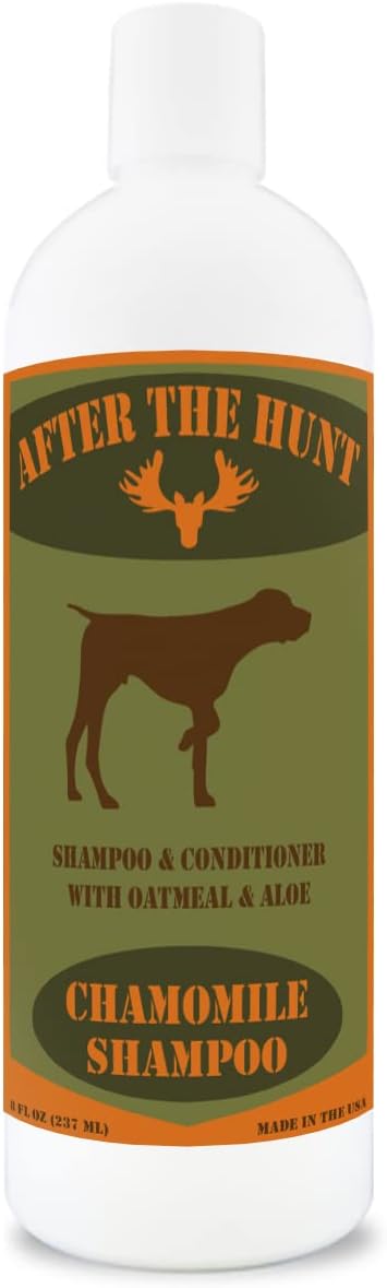 After The Hunt Chamomile Oatmeal & Aloe Dog Shampoo Conditioner & Moisturizer with Botanical Oils 8 oz