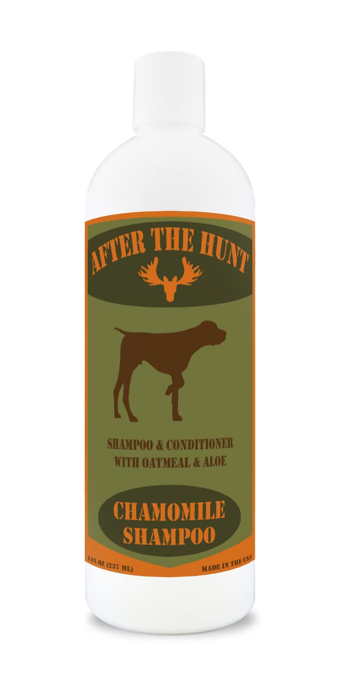 After The Hunt Chamomile Oatmeal & Aloe Dog Shampoo Conditioner & Moisturizer with Botanical Oils 8 oz