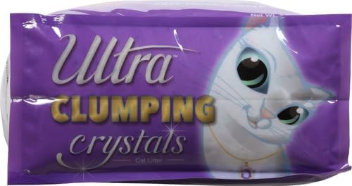 Ultra Clumping Micro Crystals Cat Litter - Dust Free, Soft on Paws, Fragrance Free - 5 Lbs.
