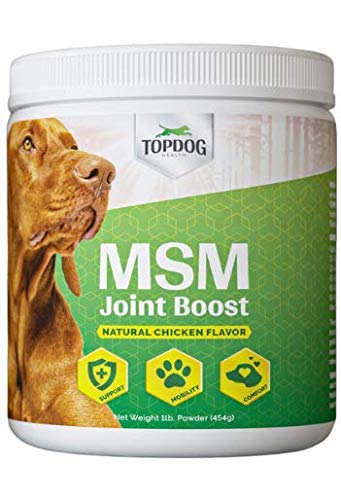 Joint Support Supplement for Dogs, Joint & Hip Support Supplement Tablets with MSM and Glucosamine Supports Dog Joint Pain Relief, Dog Mobility Support & Maintains Cartilage Health, Duck Flavor - 180P