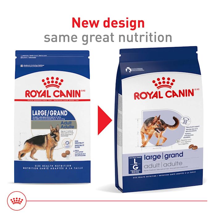 Royal Canin Size Health Nutrition Large Adult Dry Dog Food, 40 lb Bag