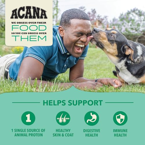 ACANA Wholesome Grains Dry Dog Food Limited Ingredient Lamb & Pumpkin Recipe 22.5lb Bag