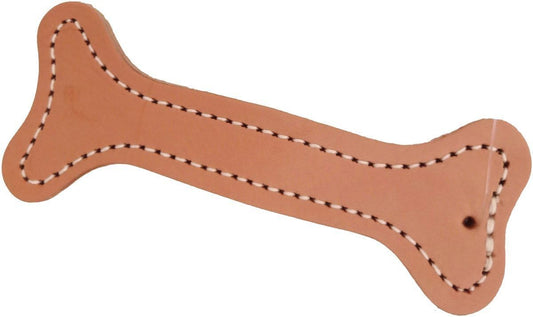 LEATHER DOG TOY - BONE