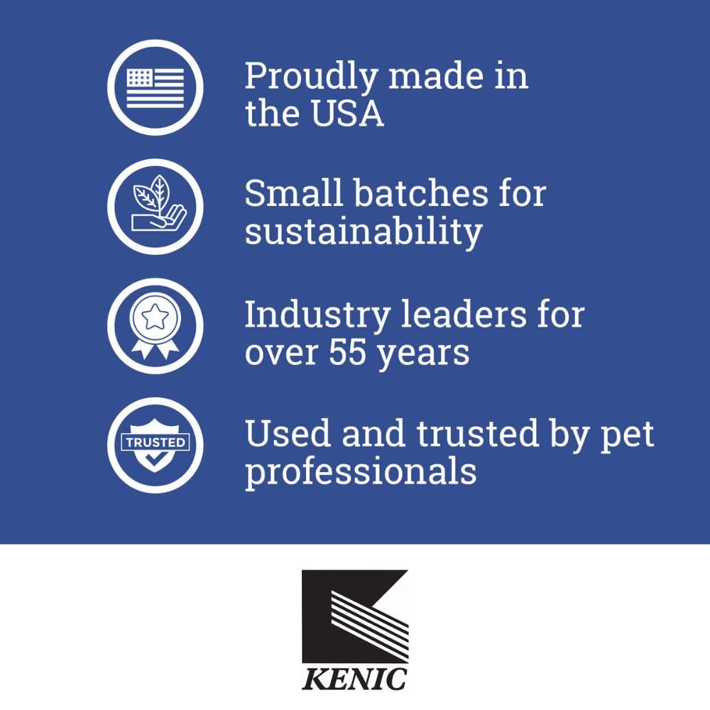 Kenic Oatmeal & Baking Soda Anti-Itch & Odor Control Spray for Dogs & Cats, Deodorizes & Soothes Coat & Skin, Made in USA