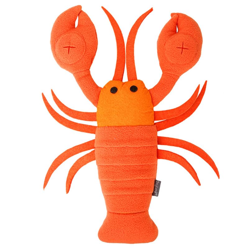 NOLITOY Lobster Dog Snuffle Toy, Interactive Pet Cute Squeaky Puppy Chew Toy for Small Middle Big Dog