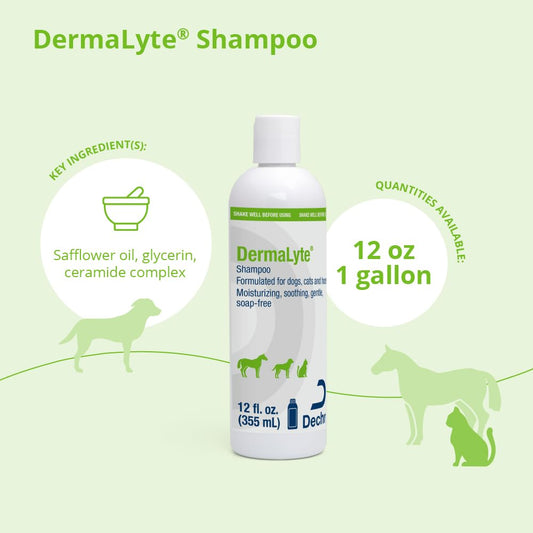 Dermalyte Shampoo, 12 Ounce