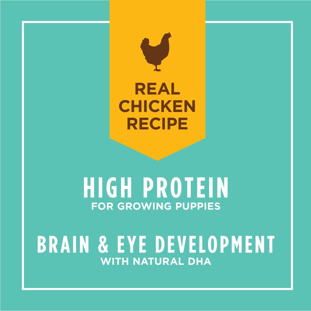 Instinct Original Puppy, Wet Dog Food, Grain Free Recipe - Real Chicken, 13.2 oz. Cans (Pack of 6)