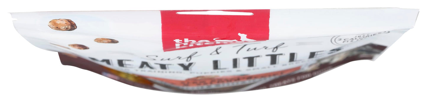 The Honest Kitchen Surf & Turf Meaty Littles: Beef & Salmon Recipe, 4 oz Bag