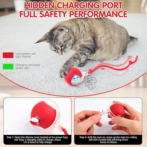 ZFWALL Dog Treat Toy Ball, Interactive Dog Toy, Designed for Powerful Chewers, Keeps Dogs Busy, Suitable for Small, Medium, and Large Dogs. Durable and Easy to Clean.