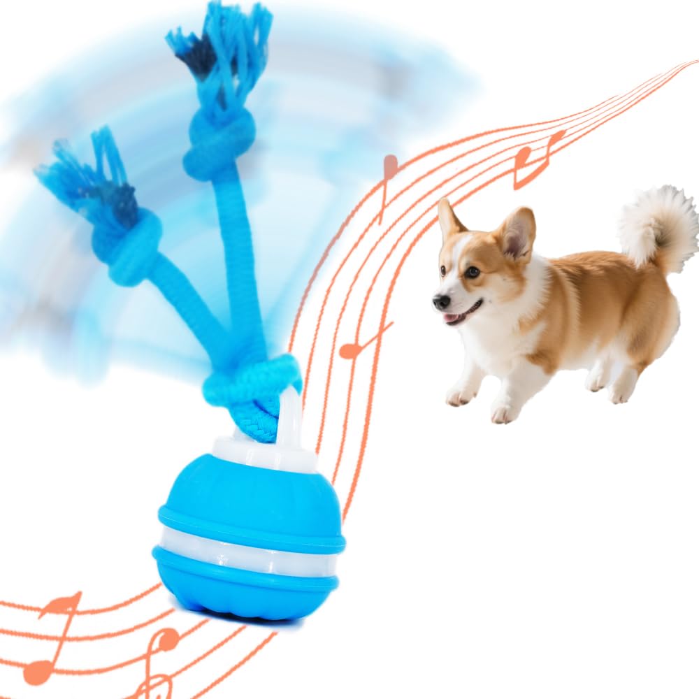 Fuzzwoof No-Stuffing Bunny Squeaky Dog Toy for Aggressive Chewers, Tear-Resistant Plush Puppy Teething Toy to Keep Them Busy, Tough Interactive Tug of War & Dental Chew for Small Medium Large Dogs