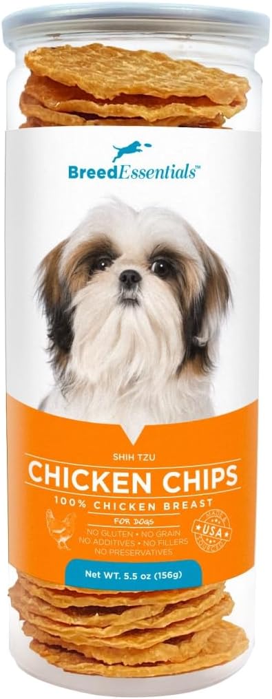 Breed Essentials Chicken Chips 5.5 oz - Shih Tzu