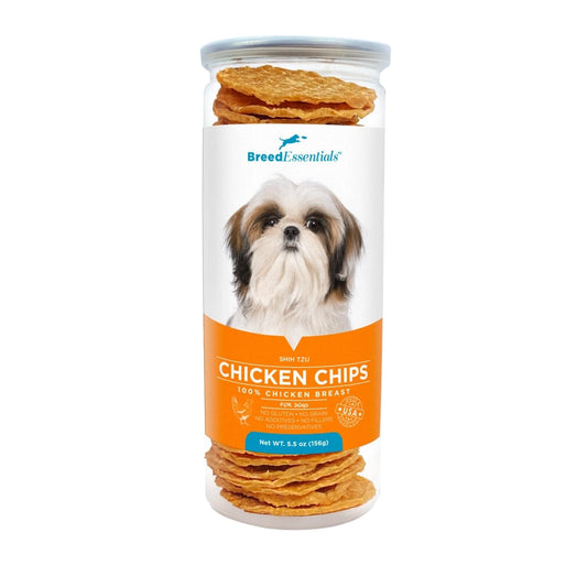 Breed Essentials Chicken Chips 5.5 oz - Shih Tzu