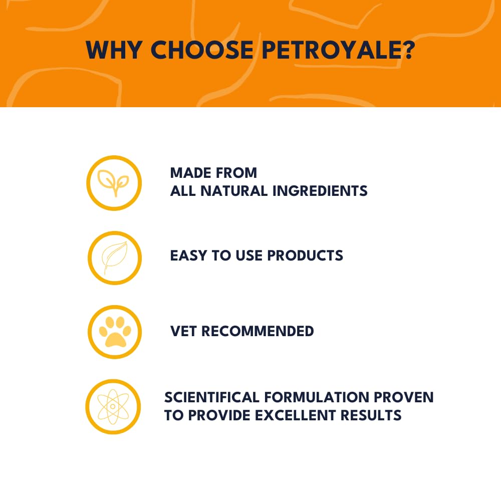 Petroyale Multivitamin Chews for Dogs - 22 in 1 Multivitamins for Dogs - Dog Multivitamins Chewable with Probiotics - Puppy & Senior Dog's Vitamins - Daily Dog Multivitamin Supplement - 50 Chews
