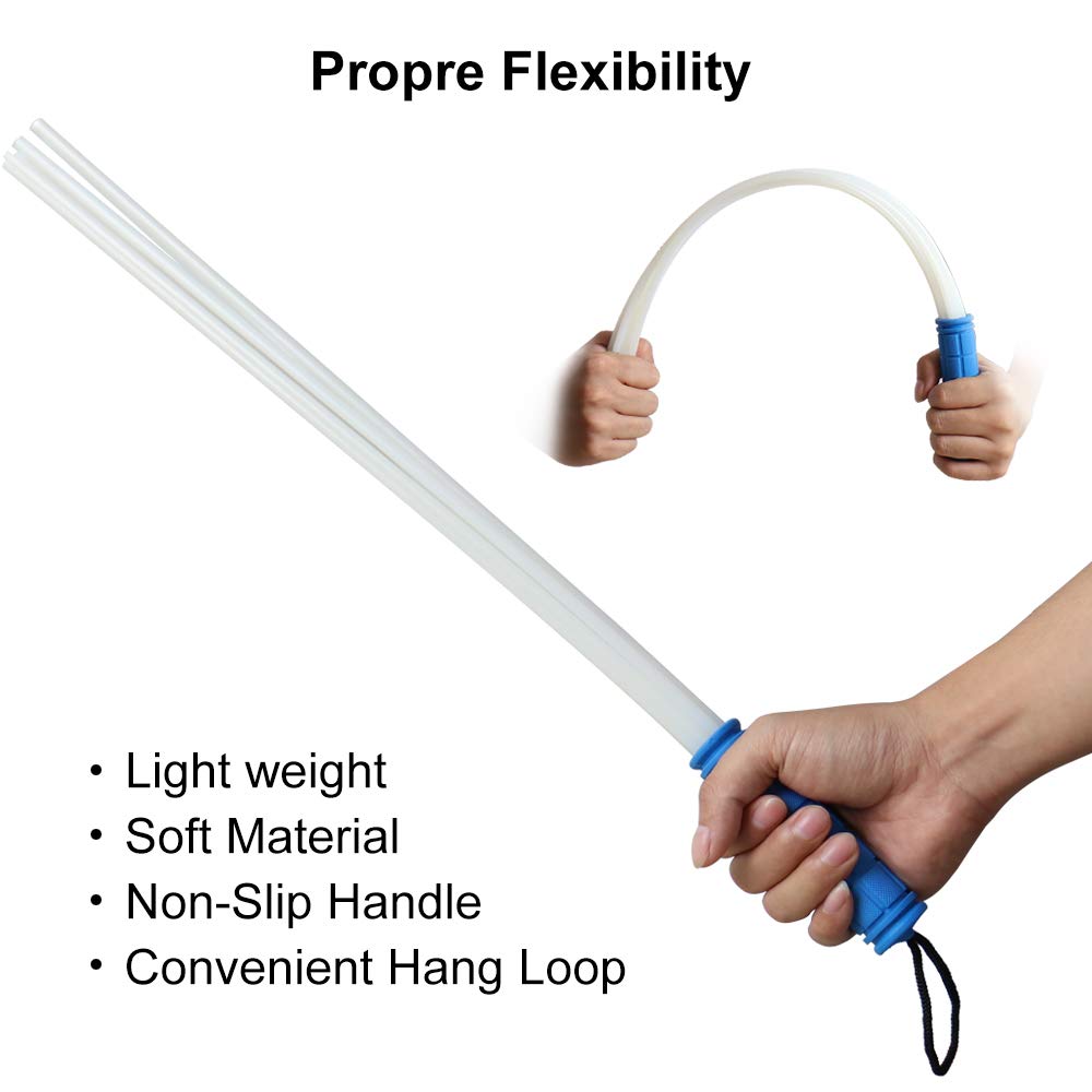 Dog Bite Training Set Professional Dog Bite Sleeve Arm with Whip Agitation Stick for Dogs Training Equipment Protection for Biting Playing Tugging Toy Interactive Pitbull German Shepherd Puppy K9