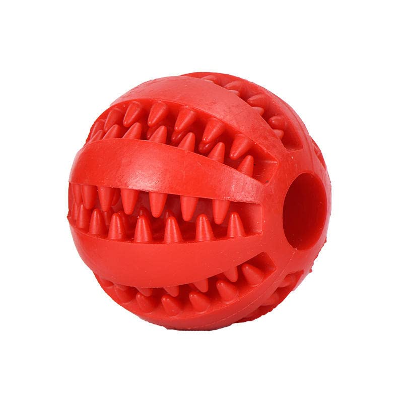 Pawzone - Dog Puzzle Teething Toys Ball Nontoxic Durable Dog Chew Toys for - Puppy Small Large Dog Teeth Cleaning/Chewing/Playing/Treat Dispensing Dog Toys/Chew Ball (Blue)