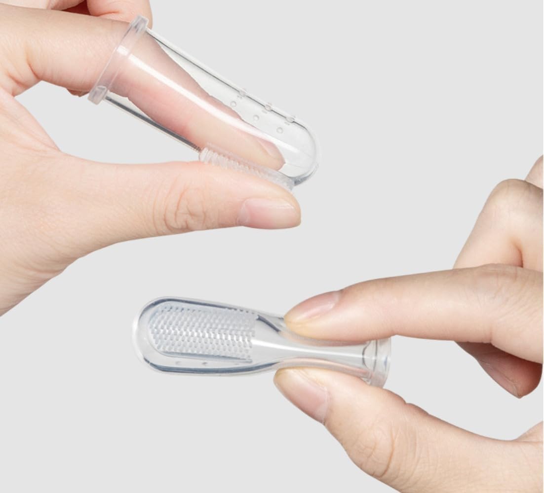 Auaoalay 10 Pack Dog Tooth Brushing Kit, Small Dog Toothbrush Cat Toothbrush, Finger Toothbrush for Dogs, Puppy Toothbrush for Dog Teeth Cleaning & Dental Care, Pet Toothbrush for Dogs Small Breed