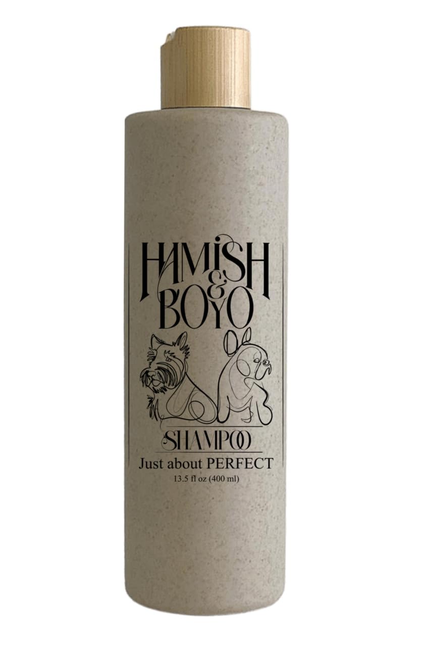 Nature - Derived Dog Shampoo: Hypoallergenic for Sensitive Skin, Natural Oatmeal & Aloe Vera, Soothing Lavender Scent, Tear-Free, Anti-Itch Formula for Dry, Itchy Skin, Safe for Puppies & All Breeds