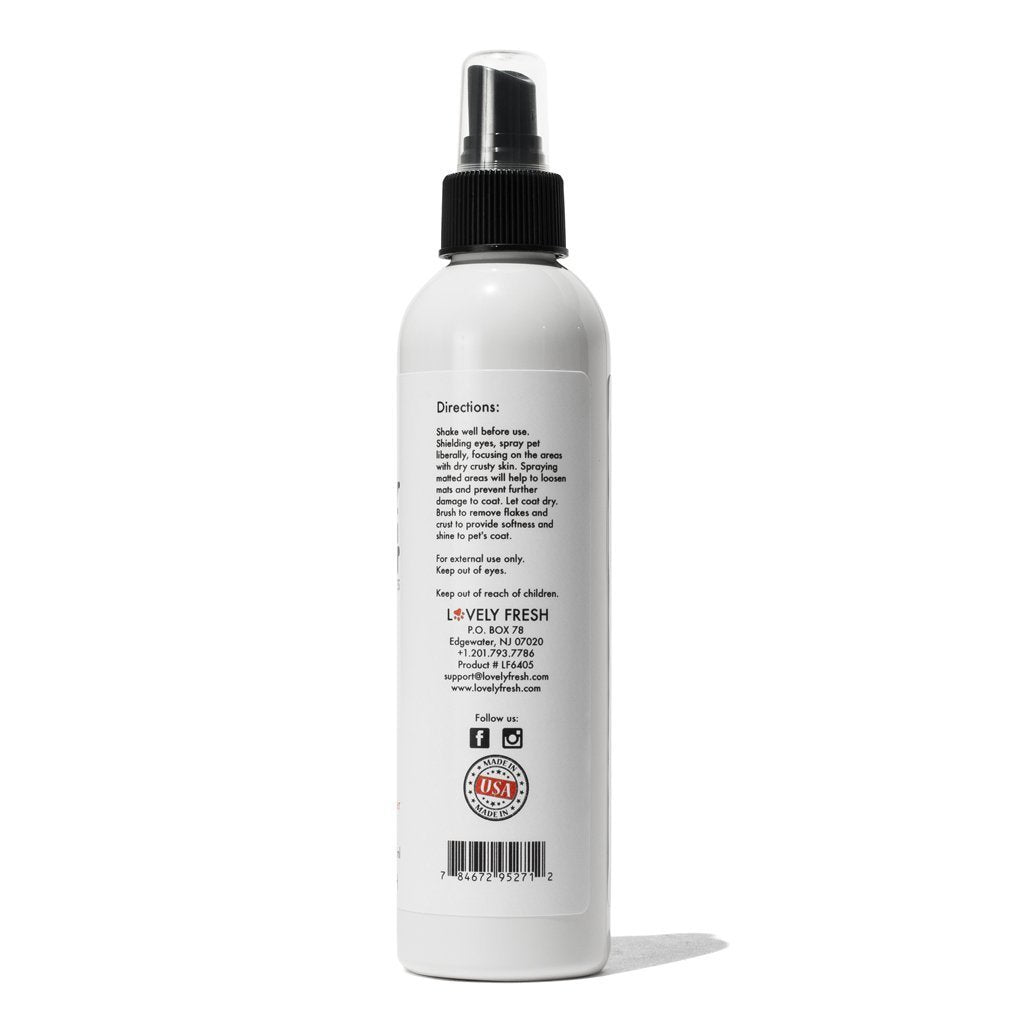 Dog Deodorizer Spray, All Natural Grooming Product with Oatmeal and Neem, Keep Your Dog Fresh and Itch Free Between Baths, Relieves Skin Irritation for Sensitive, Dry and Itchy Skin