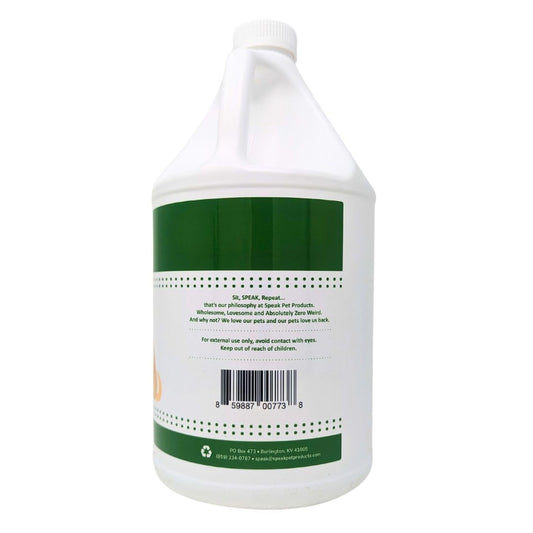 Speak Pet Products Dog Natural Cream Rinse Conditioner, Tea Tree, 1 Gallon