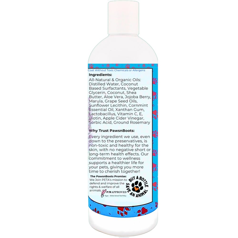 6-in-1 Dog Shampoo - Fast Relief for Allergies, Dry, Itchy, Skin. Premium & Beneficial Ingredients to Repair and Nourish The Skin/Coat. 100% Natural, Organic, Plant-Based, Lavender-Retriever