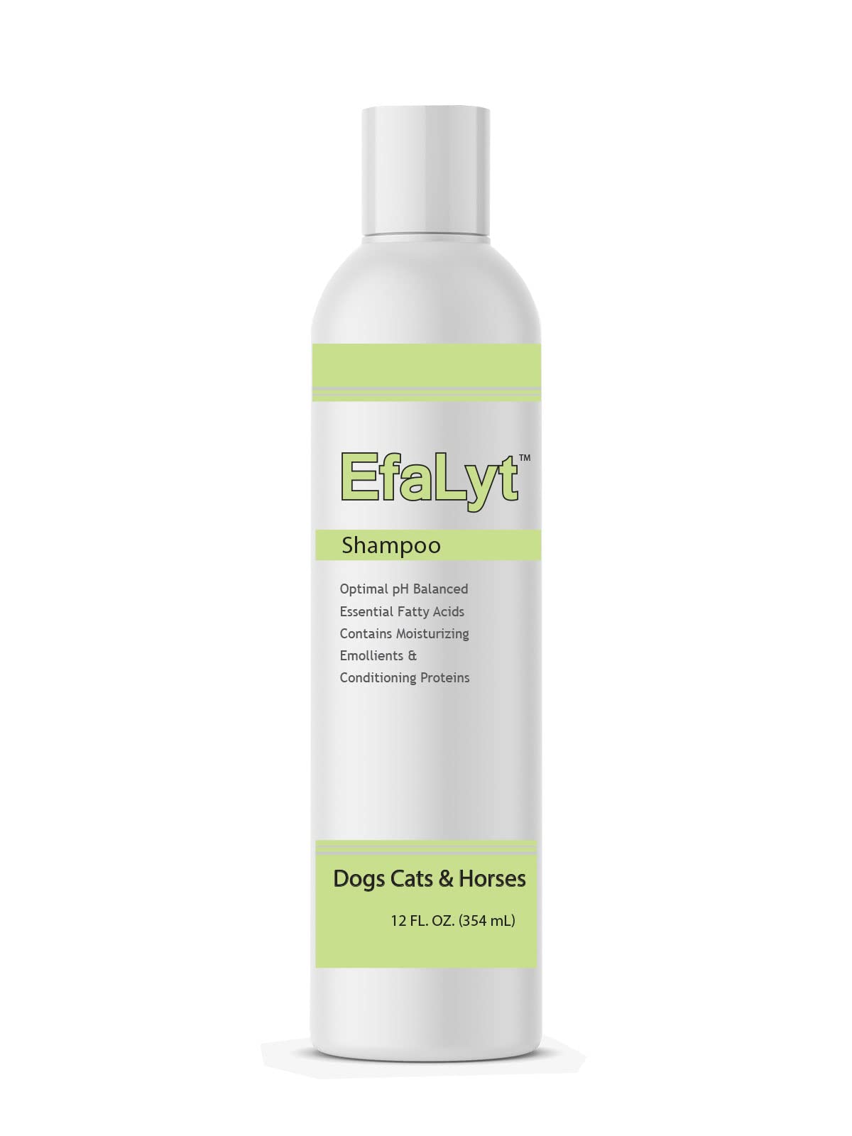 EfaLyt Hypoallergenic Shampoo for Pets - Blend of Proteins, Essential Fatty Acids - Control Flaking and Scaling - Optimal pH Balance - Natural Moisturizer - 12 fl oz
