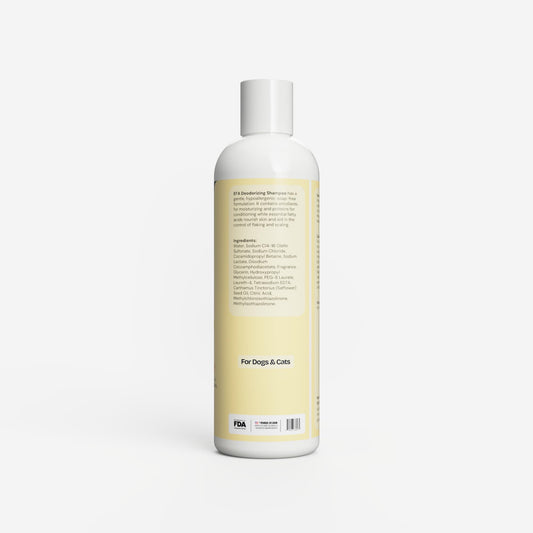Dog Health Labs Deodorizing Shampoo for Dogs – Sweet Pea & Vanilla Scent – 12 fl oz, Soap-Free, Hypoallergenic Formula for Sensitive Skin – Cleans, Conditions & Refreshes – Vet Approved – Made in USA
