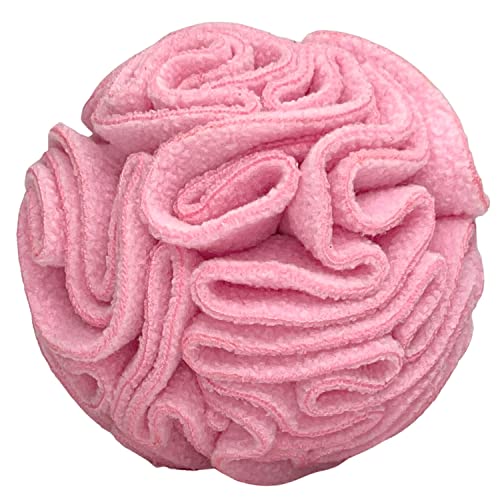Glory To Dog Puppy and Small Breed Snuffle Interactive Foraging Dog Puzzle Ball Toy Pink