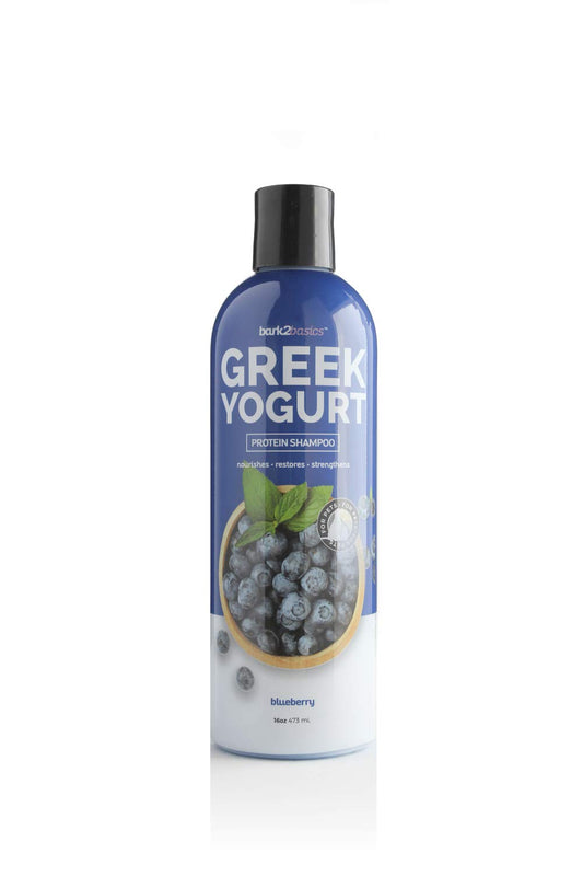 Bark2Basics Blueberry Bundle 16 oz - Shampoo, Facial Scrub, D-Mat Conditioner, and Pet Perfume Spray - Made in The USA, Natural Ingredients, Deodorizing, Professional Grade