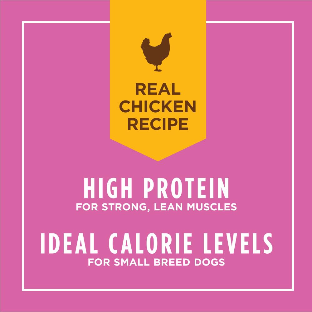 Instinct Original Small Breed, Wet Canned Dog Food, Grain Free Recipe - Real Chicken, 5.5 oz. Cans (Pack of 12)