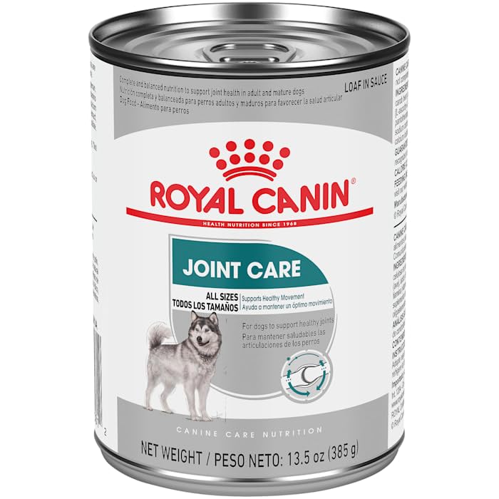 Royal Canin Canine Care Nutrition Joint Care Adult Loaf in Sauce Dog Food, 13.5 oz (Pack of 12)