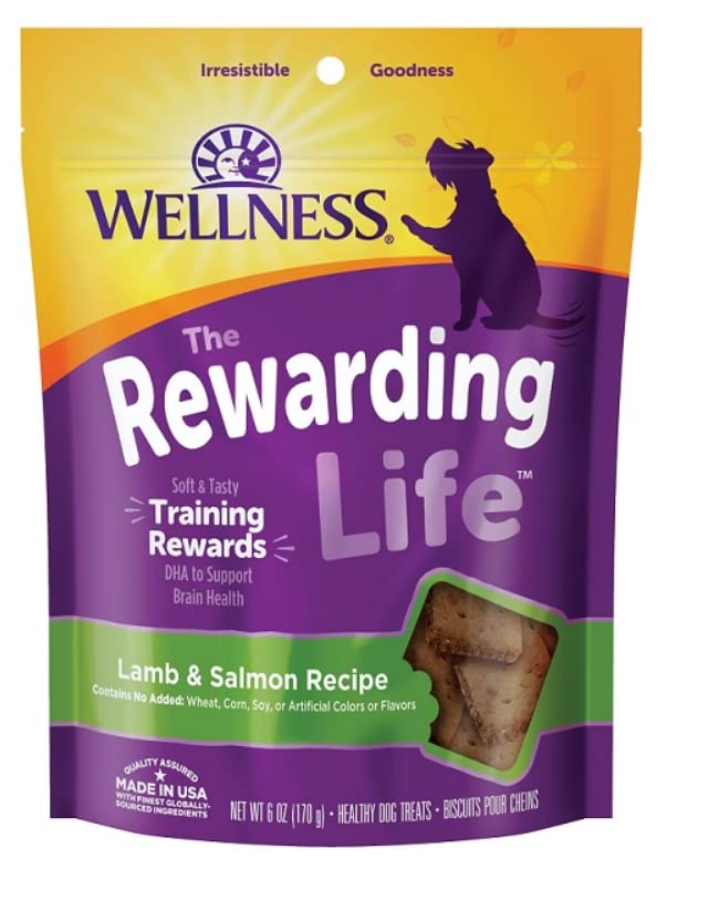 Petlewa Wellness-Wellbites Natural Grain Free Soft Dog Treats, 5 Flavor (Beef & Turkey, Chicken & Venison, Chicken & Lamb, Turkey & Duck, Lamb & Salmon) 6 oz