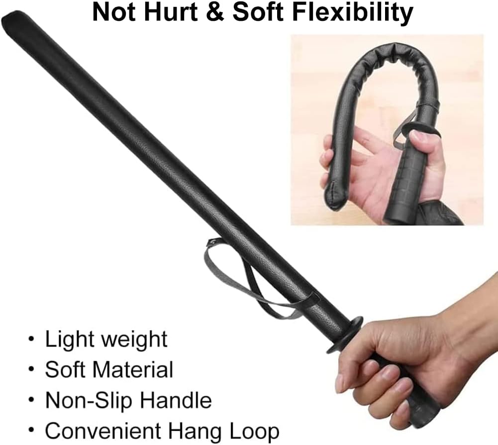 MelkTemn Professional Dog Bite Training Set Dog Bite Arm with Whip Agitation Stick for Dogs Training Protection for Pitbull German Shepherd Puppy (Black)