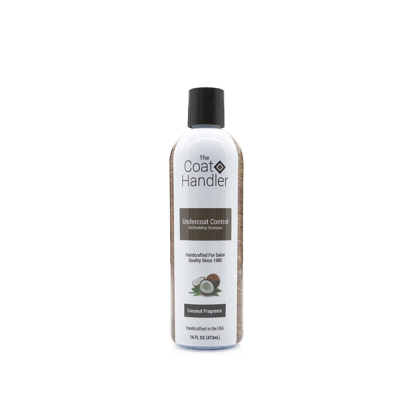 The Coat Handler Undercoat Control deShedding Dog Shampoo and Conditioner Bundle, 16 oz - Combats and Reduces Shedding, Undercoat Removal, Omega 3 & 6 Rich, Vitamin E Strengthens The Hair Follicle
