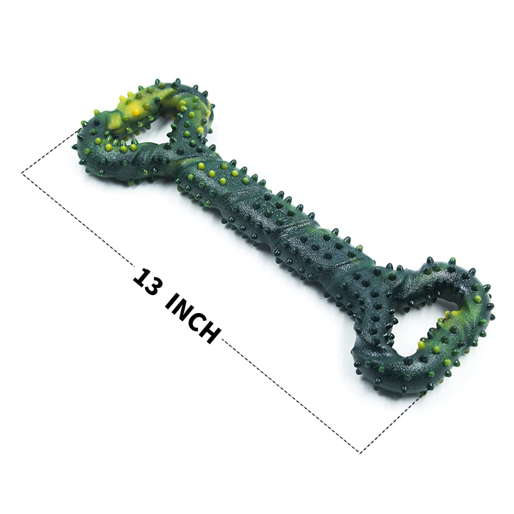 Dog Toys for Aggressive Chewers Large Dog Toys with Convex Design Natural Rubber Tug-of-war Toy for Energetic Dogs Medium Large Dogs Tooth Clean