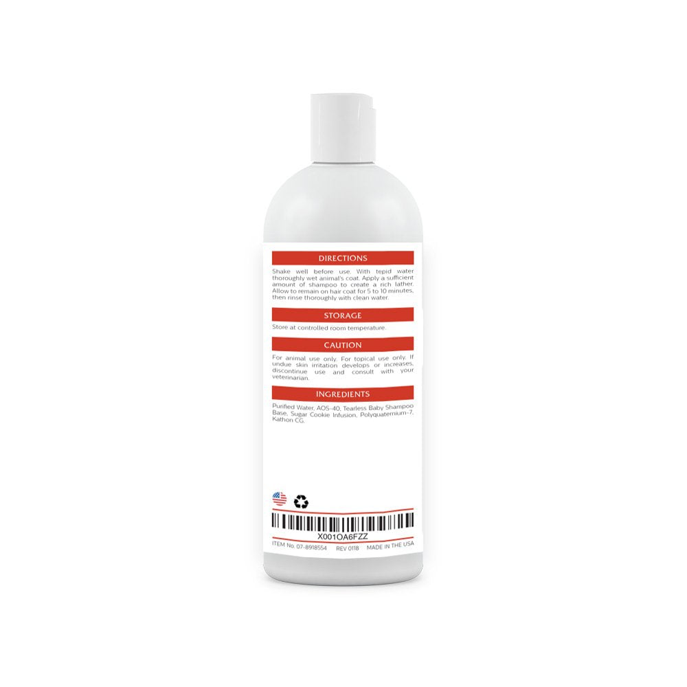 SEAMUS Sugar Cookie Tearless Puppy Shampoo – Made from Tearless Baby Shampoo, soap-Free, Hypo-allergenic, Ideal for Sensitive Skin, Best Shampoo for Puppies, Dogs, Cats, Kittens and Horses