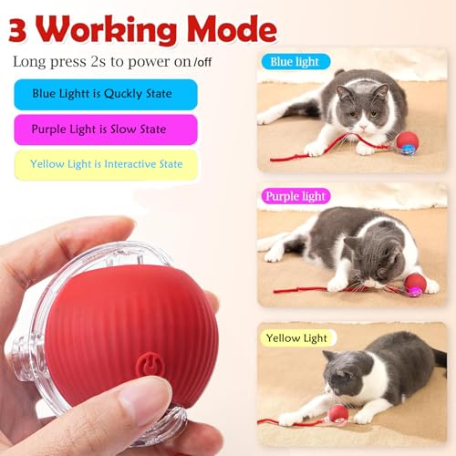 ZFWALL Dog Treat Toy Ball, Interactive Dog Toy, Designed for Powerful Chewers, Keeps Dogs Busy, Suitable for Small, Medium, and Large Dogs. Durable and Easy to Clean.