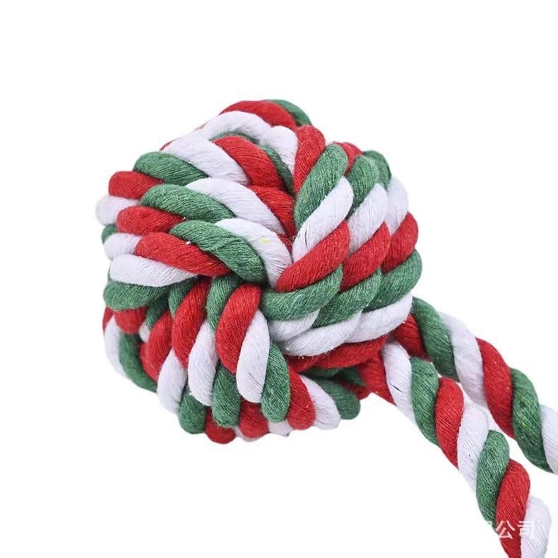 Dog Rope Toys,Medium and Small Pet Chew Toys,Pets Teething Rope Toys,Dog Toy Aggressive Chew Small Breed,Super Durable and Indestructible.(Carrot + Drop Ball, Count, 2)