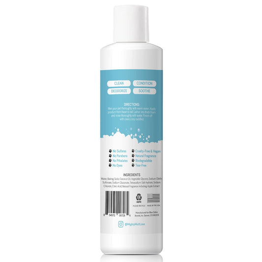 Mighty Mutt Soothing Dog Shampoo and Conditioner – Pet Friendly | Deodorizes Smelly Dogs | Detangles | Natural, Hypoallergenic & Anti-Itch Dog Shampoo Sensitive Skin – Fresh Breeze | 9 fl oz