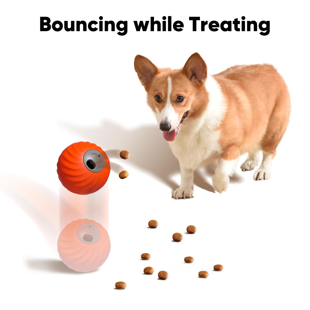 Zoomie 2.0 Buddy Interactive Dog Toys, Treat Dispensing Dog Puzzle Toy for Small, Medium, Large Dogs – Enrichment Toys for Dogs, Dog Feeder Puzzle Toy, Fun Dog Toys to Keep Them Busy and Engaged