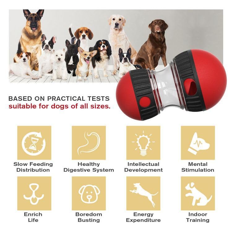 Interactive Dog Toys Dog Puzzle Toy Interactive Dog Toys for Boredom(Blue and Dog Bite Rope Toys)