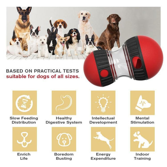 Interactive Dog Toys Dog Puzzle Toy Interactive Dog Toys for Boredom(Blue and Dog Bite Rope Toys)