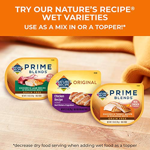 Nature’s Recipe Grain Free Lamb, Sweet Potato & Pumpkin Recipe Dry Dog Food, 24 lb. Bag