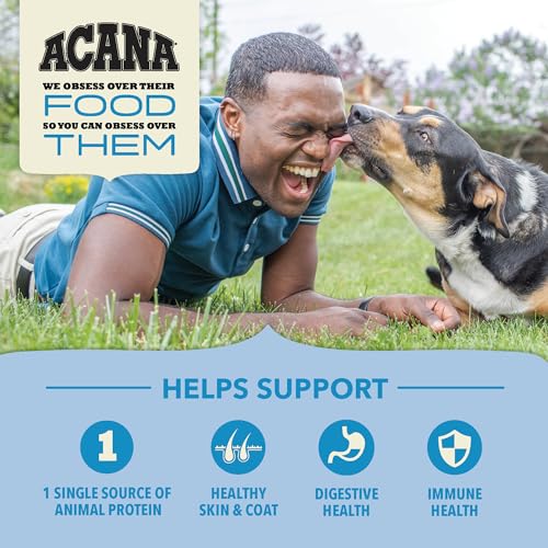 ACANA Wholesome Grains Dry Dog Food Limited Ingredient Duck & Pumpkin Recipe 22.5lb Bag